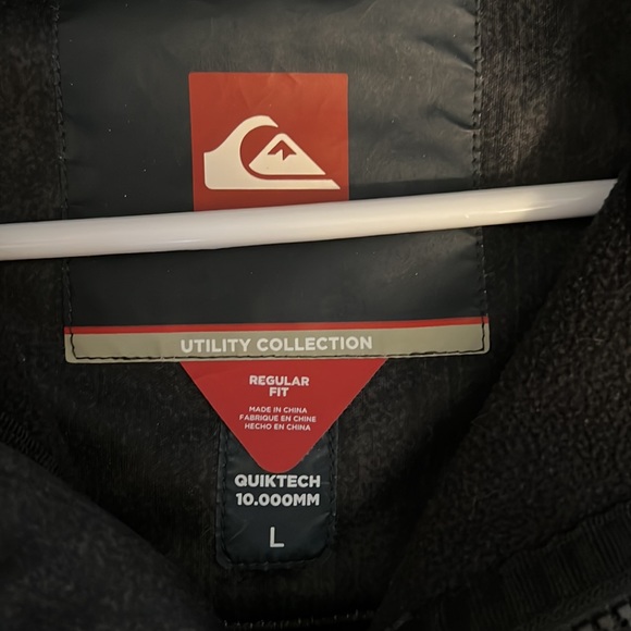 Quicksilver spring jacket silver large - Picture 4 of 4